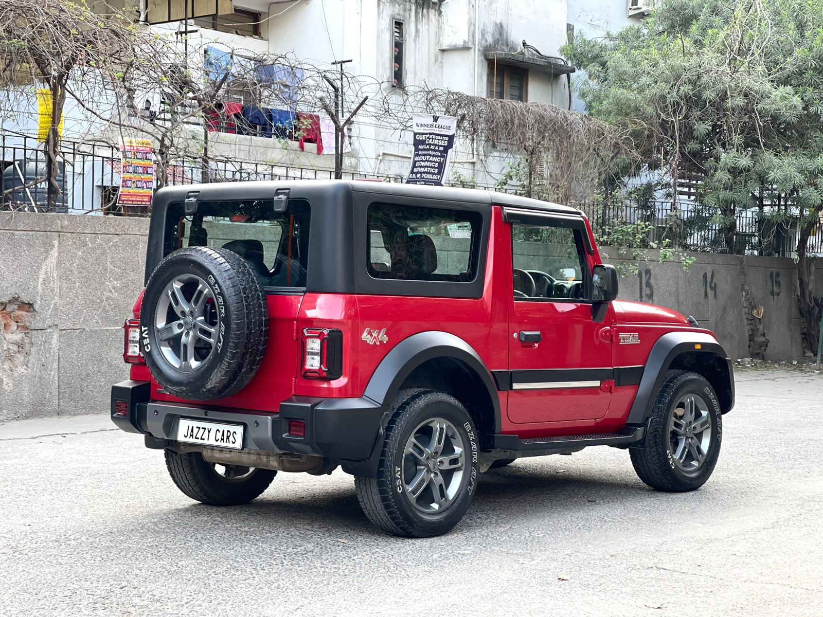 MAHINDRA THAR 4X4 Jazzy Cars MAHINDRA THAR 4X4 Jazzy Cars
